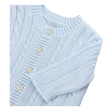 Load image into Gallery viewer, Boys Blue Knitted Cardigan