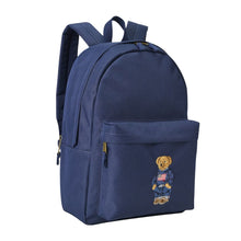 Load image into Gallery viewer, Navy Polo Bear Backpack (45cm)
