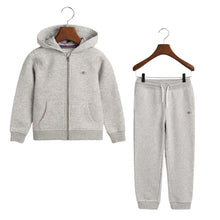Load image into Gallery viewer, Grey Shield Logo Tracksuit
