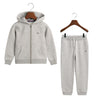 Grey Shield Logo Tracksuit