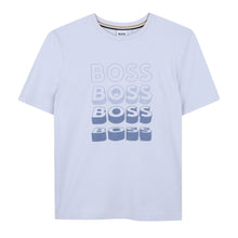 Load image into Gallery viewer, Pale Blue 3D Logo T-Shirt