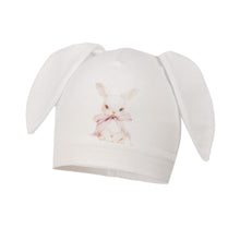 Load image into Gallery viewer, Ivory &amp; Pink "Snoffi" Bunny Babygrow Set