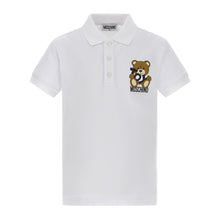 Load image into Gallery viewer, White Teddy Polo Shirt