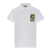 White Teddy Polo Shirt