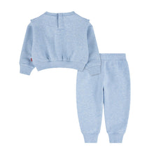 Load image into Gallery viewer, Babies Blue Ruffles Tracksuit