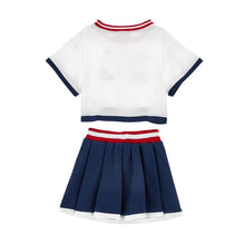 Load image into Gallery viewer, PRE ORDER - Navy &amp; White Hello Kitty Skirt Set