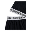 Black Crop Vest Lounge Set