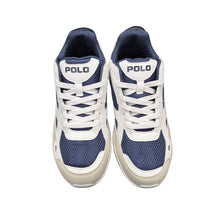 Load image into Gallery viewer, Beige &amp; Navy "Trackster" Trainers
