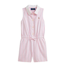 Load image into Gallery viewer, Pale Pink Striped Playsuit