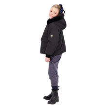Load image into Gallery viewer, Black Reversible &#39;Cathleen&#39; Coat