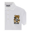 White Teddy Polo Shirt