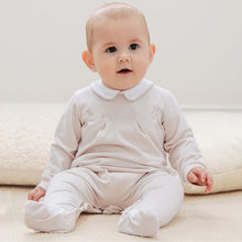 Load image into Gallery viewer, Beige Embroidered Toys Babygrow