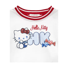 Load image into Gallery viewer, PRE ORDER - Navy &amp; White Hello Kitty Skirt Set