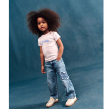 Load image into Gallery viewer, Girls Pink Diamanté T-Shirt