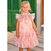 Peach Roses 'Marigold' Dress