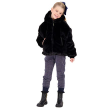 Load image into Gallery viewer, Black Reversible &#39;Cathleen&#39; Coat