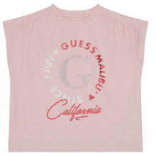 Load image into Gallery viewer, Pink Guess Malibu Logo T-Shirt
