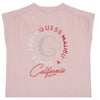 Pink Guess Malibu Logo T-Shirt