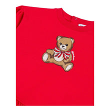 Load image into Gallery viewer, Baby Girls Red Teddy Dress