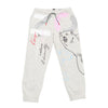 Girls Grey Printed Tracksuit