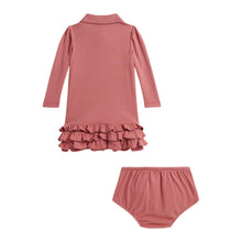 Load image into Gallery viewer, Babies Deep Pink Dress &amp; Knickers