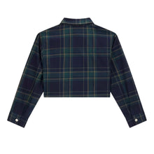 Load image into Gallery viewer, Navy &amp; Green Plaid Shirt