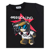 Black Teddy & Star Design T-Shirt