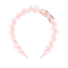 Load image into Gallery viewer, Peach Ruffle &#39;Rae&#39; Headband