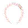 Peach Ruffle 'Rae' Headband
