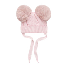 Load image into Gallery viewer, Pink &quot;Misuri IIA&quot; Double Pom Pom Hat