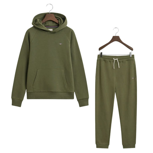 Olive Green Hoodie Tracksuit
