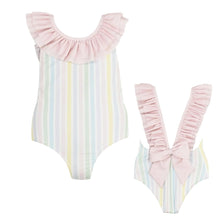 Load image into Gallery viewer, Pastel Stripes Cayo Coco Swimsuit