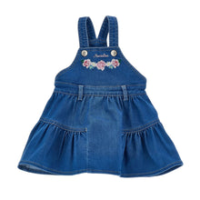 Load image into Gallery viewer, PRE ORDER - Babies Floral Dungaree Dress Set