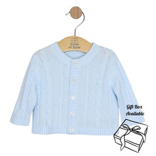 Load image into Gallery viewer, Boys Blue Knitted Cardigan