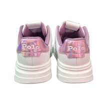 Load image into Gallery viewer, White &amp; Lilac "Heritage Court" Trainers