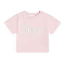 Load image into Gallery viewer, Pale Pink Cropped Logo T-Shirt