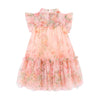 Peach Roses 'Marigold' Dress