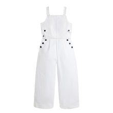 Load image into Gallery viewer, White Wrap Top &amp; Cropped Trousers Set