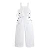 White Wrap Top & Cropped Trousers Set