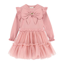 Load image into Gallery viewer, Pink Knitted &amp; Tulle &quot;Bliss&quot; Dress
