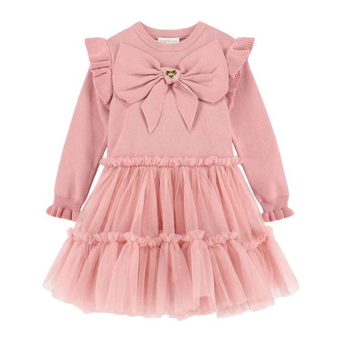 Pink Knitted & Tulle 
