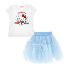 Load image into Gallery viewer, PRE ORDER - Blue Tulle Hello Kitty Skirt Set