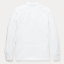 Load image into Gallery viewer, White LS Polo Shirt