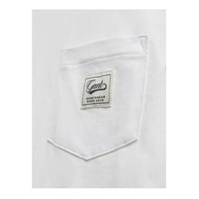Load image into Gallery viewer, White Badge Pocket T-Shirt