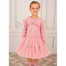 Load image into Gallery viewer, Pink Knitted &amp; Tulle &quot;Bliss&quot; Dress