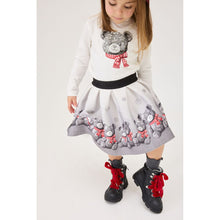 Load image into Gallery viewer, PRE ORDER - Grey Teddy Skirt Set