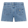 Girls Pearl Denim Shorts