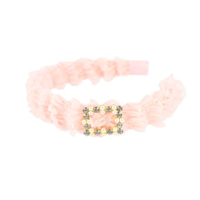 Load image into Gallery viewer, Peach Ruffle &#39;Rae&#39; Headband