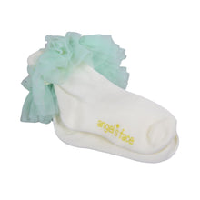 Load image into Gallery viewer, Mint 'Frilly' Socks