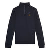 Navy 1/4 Zip Logo Sweatshirt